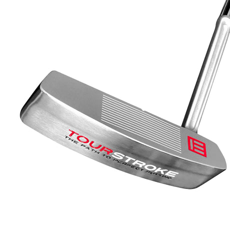 EVNROLL TOURSTROKE TRAINER RIGHT HAND RED PISTOL PUTTER - WITH GRIP
